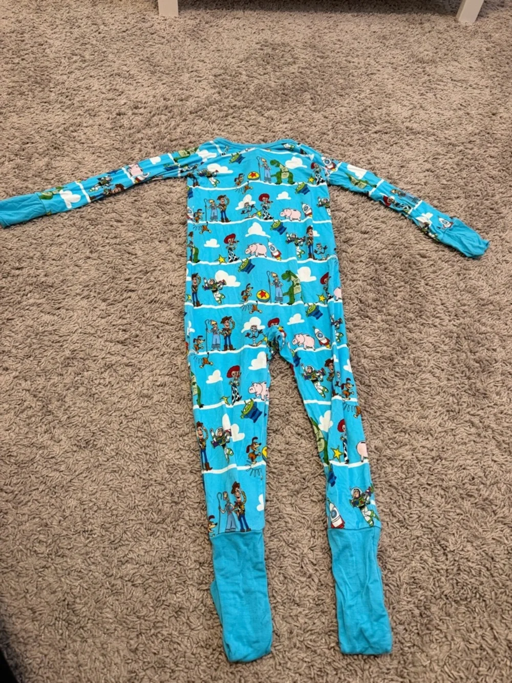 Little Sleepies Bamboo Blue Toy Story Zippy
